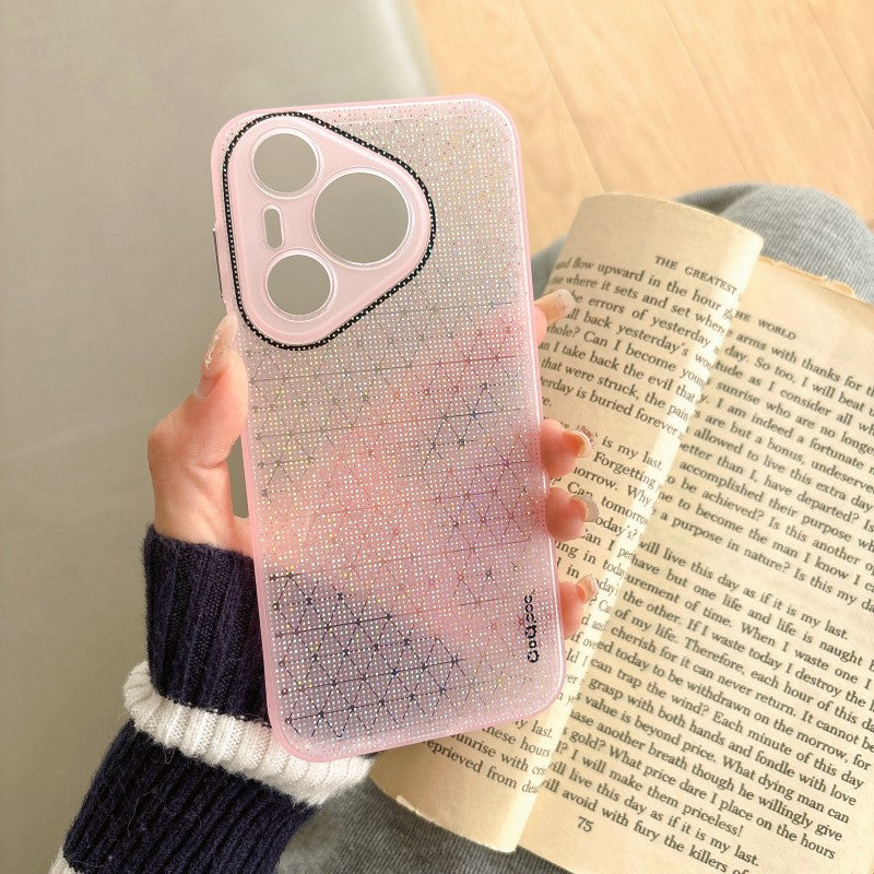 Q.COO For Huawei Pura 70 Case Sparkling Soft TPU Phone Protective Cover Q.COO For Huawei Pura 70 Case Sparkling Soft TPU Phone Protective Cover
